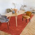 Salon sur La Talaudi&egrave;re : Coreme Tapis Soyance rouge