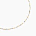 Bijoux sur Grenoble : Histoire d'Or Collier Maille Cameo Or Bicolore