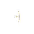 Histoire d'Or Bijou D'oreille Unitaire Alon Or Jaune Oxyde De Zirconium