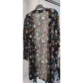 Gilet Rouge Gorge Kimono femme color&eacute; Multicolore Grenoble