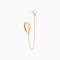 Bijoux sur Grenoble : Histoire d'Or Bijou D'oreille Unitaire Mix And Match Or Jaune Oxyde De Zirconium