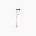 Bijoux sur Grenoble : Histoire d'Or Bijoux D'Oreilles Meriah Or Jaune Oxyde De Zirconium