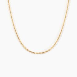 Histoire d'Or Cha&icirc;ne Keyssie Maille For&ccedil;at Diamant&eacute;e Or Jaune
