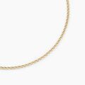 Histoire d'Or Collier Or Jaune Capucin Maille Marine