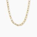 Histoire d'Or Collier Danae Plaquette Or Bicolore