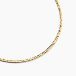 Histoire d'Or Collier Doline Maille Anglaise Or Jaune