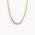Histoire d'Or Collier Cordelia Maille Corde Or Jaune