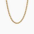 Histoire d'Or Collier Cordelia Maille Corde Or Jaune