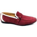 Mocassins Kebello Mocassin &agrave; enfiler H, Rouge Rouge