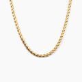 Bijoux sur Grenoble : Histoire d'Or Collier Jayna Maille Palmier Or Jaune