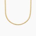 Bijoux sur Grenoble : Histoire d'Or Collier Ivy Maille Haricot Or Jaune