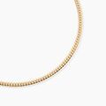 Bijoux sur Grenoble : Histoire d'Or Collier Doline Maille Anglaise Or Jaune