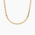 Bijoux sur Grenoble : Histoire d'Or Collier Ivy Maille Haricot Or Jaune