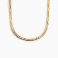 Bijoux sur Grenoble : Histoire d'Or Collier Doline Maille Anglaise Or Jaune