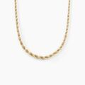 Bijoux sur Grenoble : Histoire d'Or Collier Cordelia Danilo Maille Corde Et Venitienne