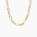 Histoire d'Or Collier Or Jaune Maille Altern&eacute;e
