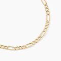 Bijoux sur Grenoble : Histoire d'Or Collier Or Jaune Maille Altern&eacute;e