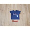 Tee-shirts enfants sur Grenoble : T-shirt enfant Catimini T-shirt m. c. Catimini 12 mois