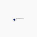 Bijoux sur Grenoble : Histoire d'Or Piercing De Nez Fethi Serti Clos Or Blanc Oxyde De Zirconium