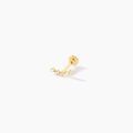 Histoire d'Or Piercing Mave Or Jaune Oxyde De Zirconium