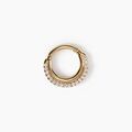 Bijoux sur Grenoble : Histoire d'Or Piercing D'oreille / Nez Unitaire Unitaire Amaranthia Or Jaune Oxyde