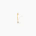 Bijoux sur Grenoble : Histoire d'Or Piercing Cletis Or Jaune Oxyde De Zirconium