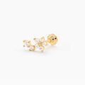 Histoire d'Or Piercing Margarid Or Jaune Oxyde De Zirconium