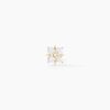 Histoire d'Or Piercing Erez Or Jaune Oxyde De Zirconium