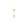 Bijoux sur Grenoble : Histoire d'Or Piercing Cornelis Or Jaune Oxyde De Zirconium