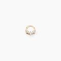 Bijoux sur Grenoble : Histoire d'Or Piercing D'oreille Et/ou De Nez Unitaire Pru Or Jaune Oxyde Zirconium