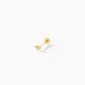 Histoire d'Or Piercing D'oreille Or Jaune Adasonia Oxydes De Zirconium