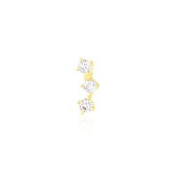 Histoire d'Or Piercing Andryale Or Jaune Oxyde