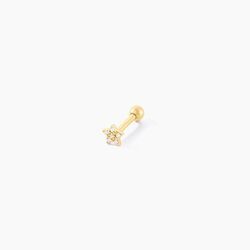 Histoire d'Or Piercing Alchemille Or Jaune Oxyde