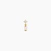 Histoire d'Or Piercing Heribert Or Jaune Oxyde De Zirconium