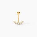Bijoux sur Grenoble : Histoire d'Or Piercing Bentley Or Jaune Oxyde De Zirconium
