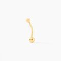 Bijoux sur Grenoble : Histoire d'Or Piercing De Nombril Or Jaune Arenaria