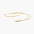 Histoire d'Or Bracelet Jonc Halldora Or Jaune Diamant