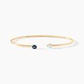 Bijoux sur Grenoble : Histoire d'Or Bracelet Jonc Universe Or Jaune Topaze