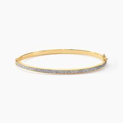 Histoire d'Or Bracelet Jonc Karama Or Bicolore