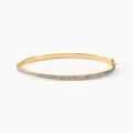 Histoire d'Or Bracelet Jonc Karama Or Bicolore