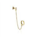 Histoire d'Or Bijou D'oreille Unitaire Plaqu&eacute; Or Maverick Oxyde De Zirconium