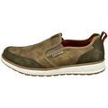 Baskets basses Bugatti Baskets a enfiler Ref 60664 Kaki/Taupe