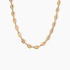Histoire d'Or Collier William Plaqu&eacute; Or Jaune