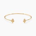 Bijoux sur Grenoble : Histoire d'Or Bracelet Jonc Selva Plaqu&eacute; Or Jaune