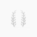 Histoire d'Or Boucles D'oreilles Grimpantes Sakira Argent Blanc Oxyde De Zirconium