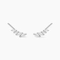 Histoire d'Or Bijoux D'oreilles Juanie Argent Blanc Oxyde De Zirconium