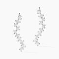 Histoire d'Or Bijoux D'oreilles Brandi Argent Rhodi&eacute; Oxyde De Zirconium