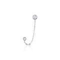 Histoire d'Or Bijou D'oreille Argent Blanc Cheyanne Oxydes De Zirconium