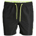 Pantalon enfant Jack & Jones SHORT DE BAIN NEON JUNIOR - Noir - 128