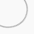 Bijoux sur Grenoble : Histoire d'Or Cha&icirc;ne Piato Marine Argent Blanc